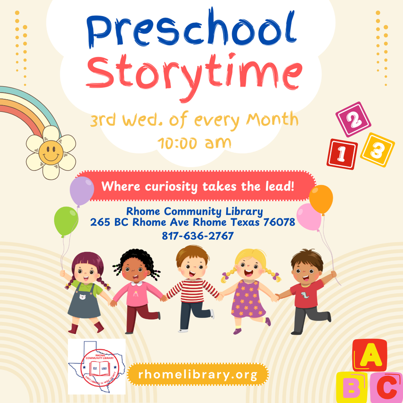 Preschool Storytime